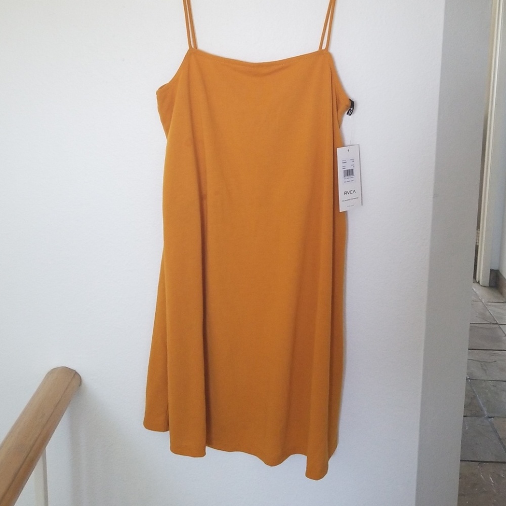Mustard yellow dress